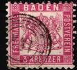 Baden Baden 18 gestempelt Vollstempel MiNr. 18 gestempelt Vollstempel -