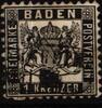 Baden Baden 17 gestempelt MiNr. 17 gestempelt -