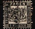 Baden Baden 17 gestempelt MiNr. 17 gestempelt -