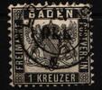 Baden Baden 17 gestempelt MiNr. 17 gestempelt -
