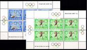 Neuseeland Neuseeland 487-488 postfrisch als Kleinbögen, Olympische Spiele MiNr. 487-488 postfrisch als Kleinbögen, Olympische Spiele -