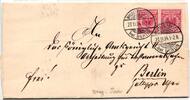 Deutsches Reich 47 auf Brief Stempel Wilmersdorf -
