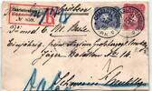 Deutsches Reich 41, 42 auf Brief Stempel Charlottenburg 2 -