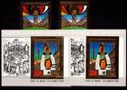 Dahomey Dahomey Block 55 A+B + 610 postfrisch Fußball WM 1974 MiNr. Block 55 A+B + 610 postfrisch Fußball WM 1974 -