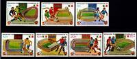 Guinea Guinea 920-926 B postfrisch Fußball MiNr. 920-926 B postfrisch Fußball -