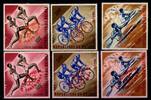 Guinea Guinea 239-241 a + b postfrisch Olympiade 1964 Tokio MiNr. 239-241 a + b postfrisch Olympiade 1964 Tokio -