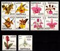 Guatemala Guatemala 1101-1110 postfrisch Orchideen, Blumen MiNr. 1101-1110 postfrisch Orchideen, Blumen -