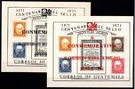 Guatemala Guatemala Block 15 a + b postfrisch MiNr. Block 15 a + b postfrisch -