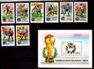 Grenada Grenadinen Grenada Grenadinen Block 2 + 17-24 postfrisch Fußball WM 1974 MiNr. Block 2 + 17-24 postfrisch Fußball WM 1974 -