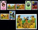Ghana Ghana Block 102 + 989-995 postfrisch MiNr. Block 102 + 989-995 postfrisch -