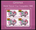 Ghana Ghana Block 22 postfrisch Fußball MiNr. Block 22 postfrisch Fußball -