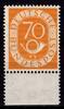BRD Bund BRD Bund 137 postfrisch mit Unterrand MiNr. 137 postfrisch mit Unterrand -