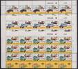 Israel Israel 1318-1320 postfrisch als Kleinbögen, Oldtimer MiNr. 1318-1320 postfrisch als Kleinbögen, Oldtimer -