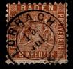 Baden Baden 15 a gestempelt geprüft Flemming BPP MiNr. 15 a gestempelt geprüft Flemming BPP -