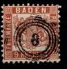 Baden Baden 20 a gestempelt geprüft Flemming BPP MiNr. 20 a gestempelt geprüft Flemming BPP -