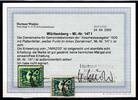 Württemberg Württemberg 147 I gestempelt Befund Winkler BPP MiNr. 147 I gestempelt Befund Winkler BPP -