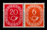 BRD Bund BRD Bund Zd W3 postfrisch Zusammendruck MiNr. Zd W3 postfrisch Zusammendruck -