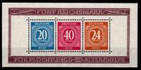 Alliierte Besetzung Alliierte Besetzung Block 12 A postfrisch MiNr. Block 12 A postfrisch -