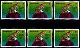 Zaire (Kongo) Zaire (Kongo) 484-489 postfrisch MiNr. 484-489 postfrisch -
