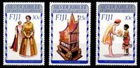 Fidschi Inseln Fidschi Inseln 358-360 postfrisch Königin Elisabeth II MiNr. 358-360 postfrisch Königin Elisabeth II -