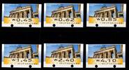 BRD Bund Automatenmarken BRD Bund Automatenmarken 6 TS5 postfrisch Druckverschiebung MiNr. 6 TS5 postfrisch Druckverschiebung -