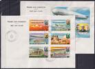 Madagaskar Madagaskar Block 11 + 783-788 gestempelt als FDC´s, Zeppelin MiNr. Block 11 + 783-788 gestempelt als FDC´s, Zeppelin -