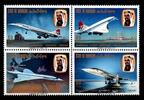 Bahrain Bahrain 248-521 A als 4er Block, Concorde MiNr. 248-521 A als 4er Block, Concorde -
