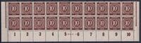 Alliierte Besetzung Alliierte Besetzung 918 HAN postfrisch Bogenteil, H 4115.47 2 MiNr. 918 HAN postfrisch Bogenteil, H 4115.47 2 -