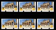 BRD Bund Automatenmarken BRD Bund Automatenmarken 6 F II TS2 mit Druckverschiebung postfrisch MiNr. 6 F II TS2 mit Druckverschiebung postfrisch -