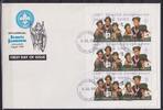 Ghana Ghana 2198-2200 gestempelt als FDC, Pfadfinder MiNr. 2198-2200 gestempelt als FDC, Pfadfinder -
