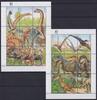 Ghana Ghana 2238-2255 postfrisch als ZD-Bogen, Dinosaurier MiNr. 2238-2255 postfrisch als ZD-Bogen, Dinosaurier -