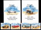 Grenadinen Grenadinen 1825-1828 und Block 294 und 295 postfrisch Auto MiNr. 1825-1828 und Block 294 und 295 postfrisch Auto -