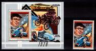 Guinea Guinea 1216 und Block 314 postfrisch Auto MiNr. 1216 und Block 314 postfrisch Auto -
