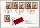 BRD Bund 739 als Ersttagsbrief Eilzustellung Express -