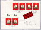 BRD Bund 740 als Ersttagsbrief Eilzustellung Express -