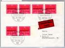BRD Bund 741 als Ersttagsbrief Eilzustellung Express -