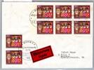 BRD Bund 749 als Ersttagsbrief Eilzustellung Express -