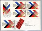 BRD Bund 753 als Ersttagsbrief Eilbote Express -