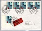 BRD Bund 763 als Ersttagsbrief Eilbote Express -