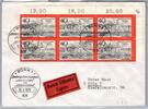 BRD Bund 762 als Ersttagsbrief Eilbote Express -