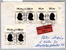 BRD Bund 809 als Ersttagsbrief Eilbote Express -