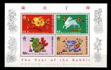 Hongkong Hongkong Block 7 postfrisch chinesisches Neujahr MiNr. Block 7 postfrisch chinesisches Neujahr -