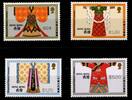 Hongkong Hongkong 528-531 postfrisch Trachten MiNr. 528-531 postfrisch Trachten -