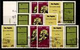 DDR DDR W Zd 192-197 gestempelt Zusammendruck als Streifen MiNr. W Zd 192-197 gestempelt Zusammendruck als Streifen -