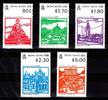Hongkong Hongkong 627-631 postfrisch Architektur MiNr. 627-631 postfrisch Architektur -