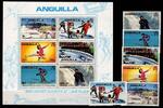 Anguilla Anguilla 373-378 und Kleinbogen postfrisch Olympische Spiele MiNr. 373-378 und Kleinbogen postfrisch Olympische Spiele -