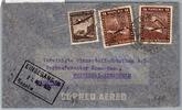 Chile Flugpost auf Brief -