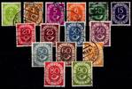 BRD BRD 123-138 gestempelt MiNr. 123-138 gestempelt -
