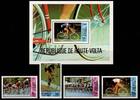 Obervolta Obervolta 795-798 und Block 55 postfrisch Olympische Spiele MiNr. 795-798 und Block 55 postfrisch Olympische Spiele -