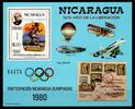 Nicaragua Nicaragua Block 111 postfrisch Olympische Spiele MiNr. Block 111 postfrisch Olympische Spiele -